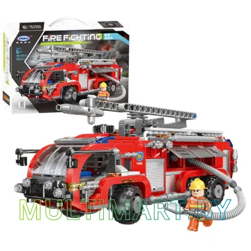 Конструктор XingBao Fire Fighting XB-03028 Пожарная машина